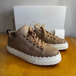 Chloé Lauren Sneakers in Pink Tea • size 40